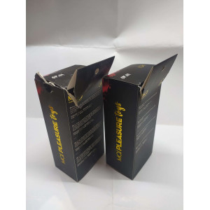 Анальная пробка с кристаллом MAI Attraction Toys №49 Black (мятая упаковка). Photo 2