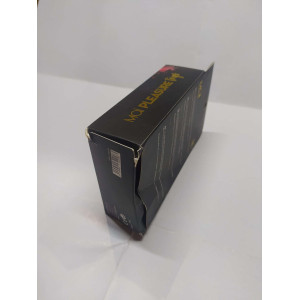 Металева анальна пробка з рожевим кристалом MAI Attraction Toys №73 (м'ята упаковка). Photo 2