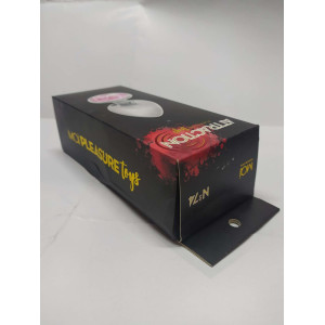 Металева анальна пробка з рожевим кристалом MAI Attraction Toys №74 (м'ята упаковка). Photo 2