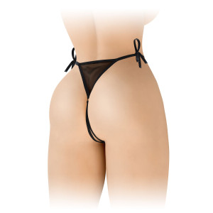 Трусики з доступом Fashion Secret STELLA Black. Photo 2