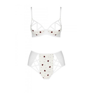 Еротичний комплект з малюнком LOVELIA BIKINI white L/XL - Passion. Photo 3