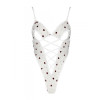 Еротичний боді з малюнком LOVELIA BODY white S/M - Passion