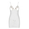 Сорочка с вырезами на груди + стринги LOVELIA CHEMISE white S/M - Passion