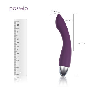 Вібратор для точки G з інтелектуальним режимом Svakom Amy Violet. Photo 2