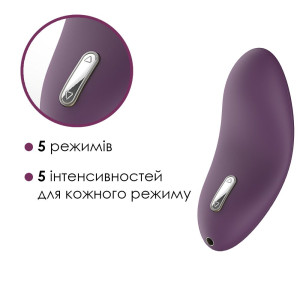 Кліторальний вібратор Svakom Echo Violet. Photo 3