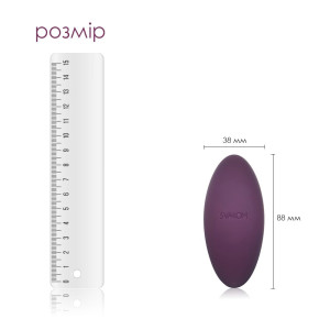Кліторальний вібратор Svakom Echo Violet. Photo 2
