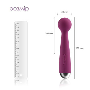 Вібромасажер з інтелектуальним режимом Svakom Mini Emma Violet. Photo 2