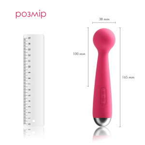 Вібромасажер з інтелектуальним режимом Svakom Mini Emma Plum Red. Photo 2