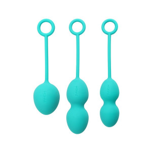 Набір вагінальних кульок зі зміщеним центром ваги Svakom Nova Green (м'ята упаковка!!!)