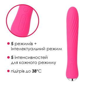 Вібратор із підігрівом Svakom Anya Plum Red. Photo 3