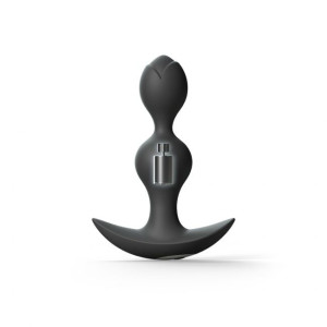 Анальний стимулятор, гнучкий з вібрацією Love To Love TWINNY BUD Black. Photo 2