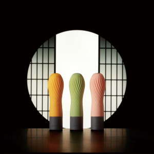 Вібратор IROHA ZEN Hanacha з ніжною ребристою поверхнею. Photo 3