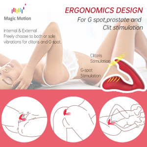 Смартвібратор Magic Motion Umi Red. Photo 2