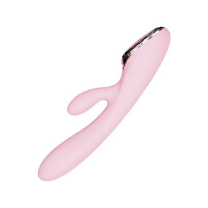 Вібратор-кролик з голівкою KISTOY A-King, що надувається, LED-екран. Photo 3