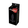 Анальна пробка з вібрацією MAI Attraction Toys №87 Black перезаряджаєма, длина 11см, диаметр 3,5см
