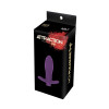 Анальная пробка с вибрацией MAI Attraction Toys №87 Purple перезаряжаемая, длина 11см, диаметр 3,5см