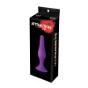 Анальная пробка на присоске MAI Attraction Toys №35 Purple, длина 15,5см, диаметр 3,8см