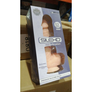 Фалоімітатор з вібрацією SilexD Norman Vibro Flesh (MODEL 1 size 8,5in) (м'ята упаковка!!!). Photo 2