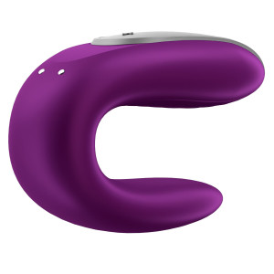 Смарт-вібратор для пар Satisfyer Double Fun (Violet) з пультом ДК. Photo 3