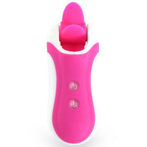 Стимулятор с имитацией оральных ласк FeelzToys - Clitella Oral Clitoral Stimulator Pink. Photo 3