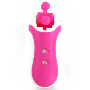 Стимулятор с имитацией оральных ласк FeelzToys - Clitella Oral Clitoral Stimulator Pink. Photo 2