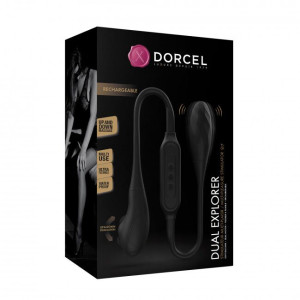 Вібратор на гнучкому зчепленні зі стимуляцією пальчиком Dorcel DUAL EXPLORER. Photo 3
