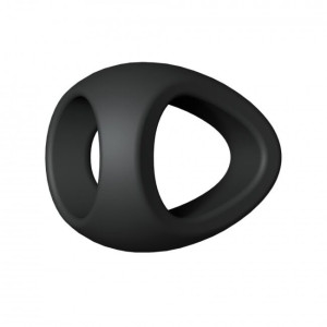 Ерекційне кільце подвійне Love To Love FLUX RING - BLACK ONYX. Photo 2