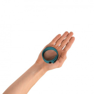 Регулируемое эрекционное кольцо на кнопках Love To Love HERO RING - TEAL ME. Photo 3