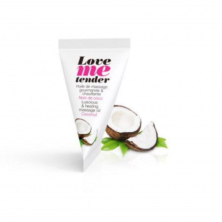 Розпродаж!!! Масажна олія Love To Love - Love Me Tender, Noix De Coco (10 мл) (термін 10.2025)
