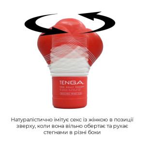 Мастурбатор Tenga Rolling Head Cup Strong с интенсивной стимуляцией головки. Photo 3
