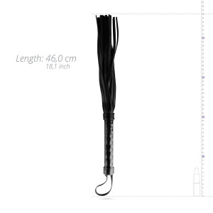 Батіг-флогер Whipped - Beat It Flogger - Black, екошкіра. Photo 3