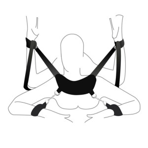 Набір для фіксації BDSM Bondage Fetish Girl Simple. Photo 2