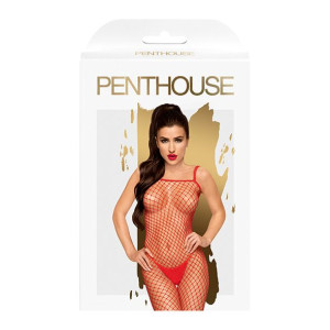 Бодістокінг у велику сітку Penthouse - Body Search Red XL. Photo 3