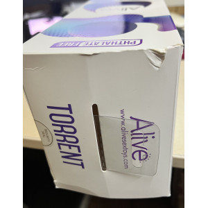 Прозорий фалоімітатор Alive Jelly Dildo Torrent (м'ята упаковка!!!). Photo 2