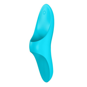 Вібратор на палець Satisfyer Teaser Light Blue (м'ята упаковка!!!)