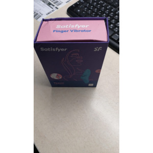 Вібратор на палець Satisfyer Teaser Light Blue (м'ята упаковка!!!). Photo 2