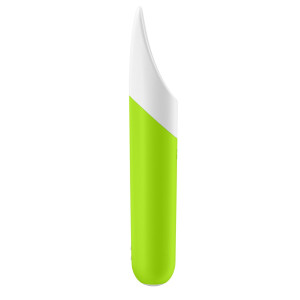 Мінівібратор із гнучким язичком Satisfyer Ultra Power Bullet 7 Green. Photo 3