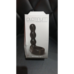 Насадка для подвійного проникнення Doc Johnson The Double Dip 2 Black (м'ята упаковка!!!). Photo 2