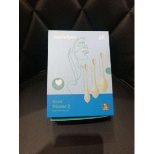 Набір йоні намистин Satisfyer Yoni Power 2 Light Green (м'ята упаковка!!!). Photo 2