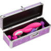 Кейс для зберігання секс-іграшок BMS Factory - The Toy Chest Lokable Vibrator Case Purple з кодовим 
