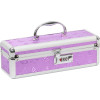 Кейс для зберігання секс-іграшок BMS Factory - The Toy Chest Lokable Vibrator Case Purple з кодовим 