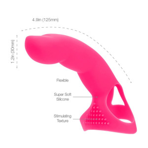 Насадка на палець Simple&True Extra Touch Finger Dong Pink. Photo 2