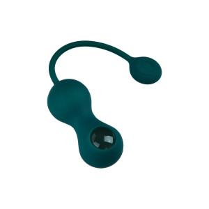 Вагинальные смарт-шарики с вибрацией Fun Town Crystal, с прозрачным стеклянным шаром. Photo 3