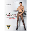 Колготки с открытым доступом, имитация ботфорт TIOPEN 009 black 1/2 (20 den) — Passion