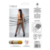 Колготки с открытым доступом, с контрастными шортиками TIOPEN 011 black 1/2 (20 den) — Passion