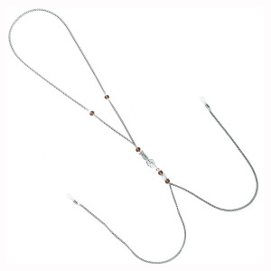 Прикраса для сосків Art of Sex - Nipple Clamps Arrow, колір гранатовий. Photo 3