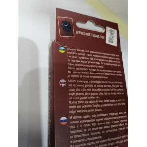 Еротична гра для пар «Oral sex» (UA, ENG, RU) (надірвана упаковка!!!). Photo 2