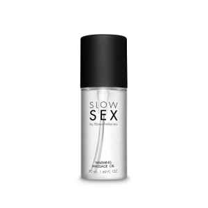 Розігрівальна їстівна масажна олія Bijoux Indiscrets Slow Sex Warming massage oil. Photo 2