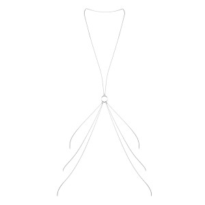 Ланцюжок для тіла Bijoux Indiscrets Magnifique 8 Body Chain — Silver