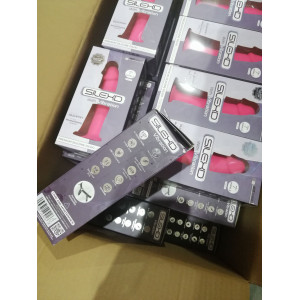 Фалоімітатор з вібрацією SilexD Henry Vibro Pink (MODEL 2 size 7in)  (м'ята упаковка!!!). Photo 2